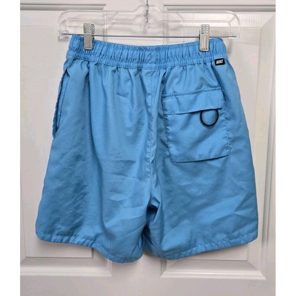 Nike Club Woven Flow Lined Shorts Mens Essential Sportswear Blue S Mesh Lined - Picture 2 of 3